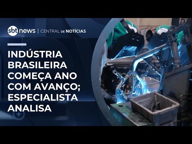 Indústria reage, mas recuperação ainda não é consistente, diz especialista | #CentraldeNotícias