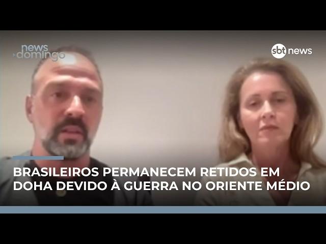Guerra Oriente Médio: Casal de brasileiros estão retidos no Catar e aguardam resgate