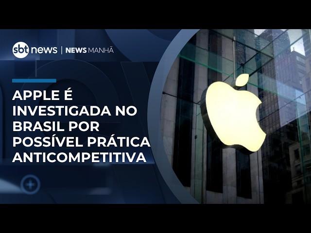 Apple é investigada no Brasil por possível prática anticompetitiva | #NewsManhã