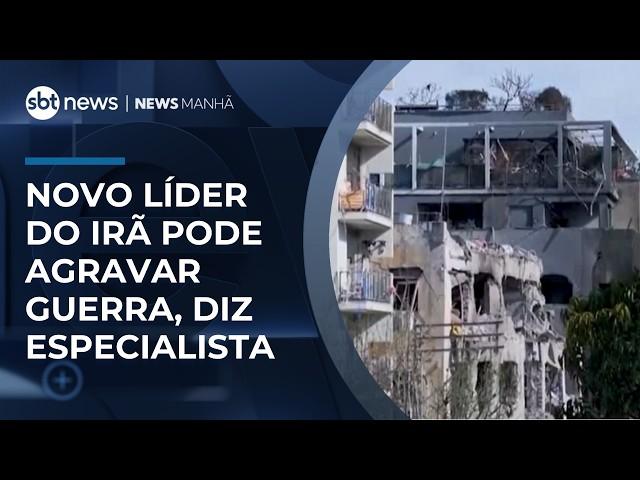 Novo líder do Irã pode agravar guerra e afastar país do Ocidente, diz especialista | #NewsManhã