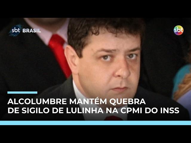 Alcolumbre mantém quebra de sigilo de Lulinha, aprovada na CPMI do INSS