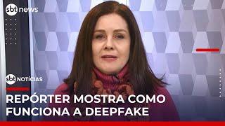 Deepfake: Veja como funciona tecnologia que eleva risco de notícias falsas | #SBTNotícias