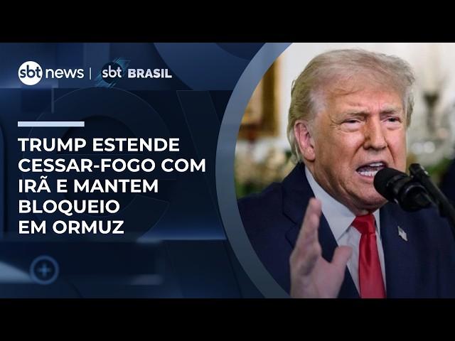 Trump prorroga cessar-fogo com Irã e mantem bloqueio ao Estreito de Ormuz