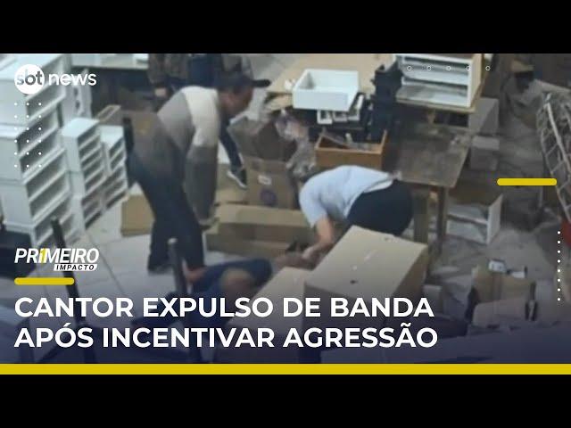 Músico é expulso de grupo após incentivar agressão a jovem em SC | #PrimeiroImpacto