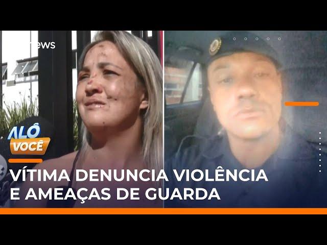 Empresária pula de carro para escapar de agressões de guarda municipal | #AloVoce