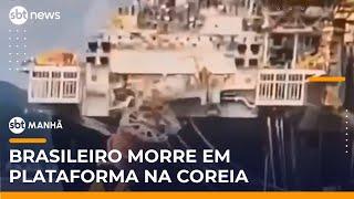 Funcionário da Petrobras morre em acidente durante teste na Coreia do Sul | #SBTManhã