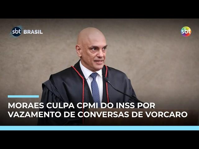 Caso Master: Moraes nega conversas com Vorcaro após vazamentos
