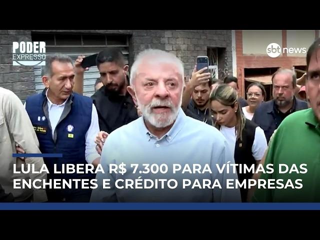 Lula libera auxílio de R$ 7.300 para vítimas das fortes chuvas em Minas Gerais | #PoderExpresso