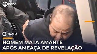 Homem mata amante após ameaça de revelação e é preso | #SBTManhã
