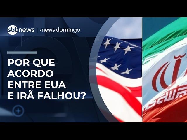 Especialista analisa impasses nas negociações entre EUA e Irã; o que acontece agora? | #NewsDomingo