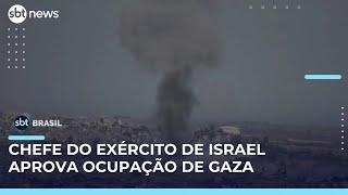 Israel intensifica bombardeio em Gaza e mata ao menos 123 pessoas em 24h | #SBTBrasil 
