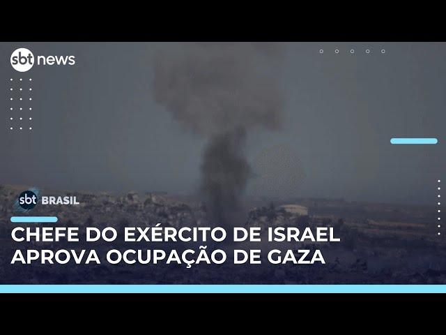 Israel intensifica bombardeio em Gaza e mata ao menos 123 pessoas em 24h | #SBTBrasil 