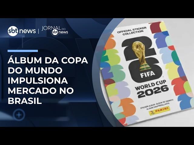Edição do mundial chega com 980 cromos | #JornaldoSBTNews