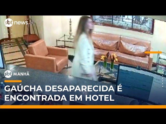 Geóloga gaúcha desaparecida há quase 1 mês é encontrada em hotel de SP | #SBTManhã