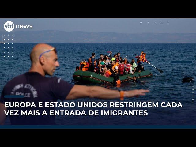 Especialista explica por que Europa e EUA estão restringindo entrada de imigrantes | Mapa Mundi