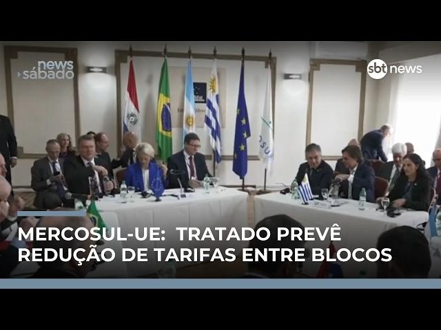 Especialista em comércio exterior analisa impacto de acordo UE-Mercosul para o Brasil | #NewsSabado