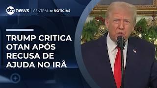 Após aliados europeus negarem apoio, Trump dispara: "Não precisamos de ninguém" | #CentraldeNoticias