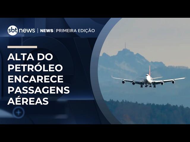Querosene de aviação mais caro pressiona setor aéreo | #NewsPrimeiraEdição