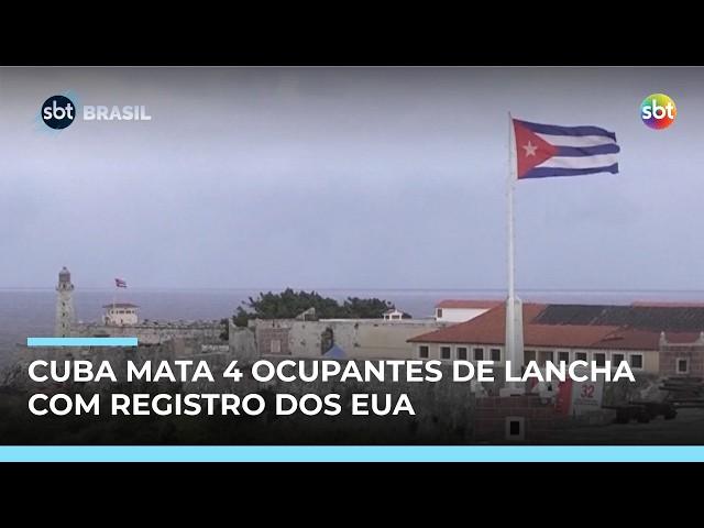 Cuba afirma ter matado 4 ocupantes de lancha com registro dos EUA