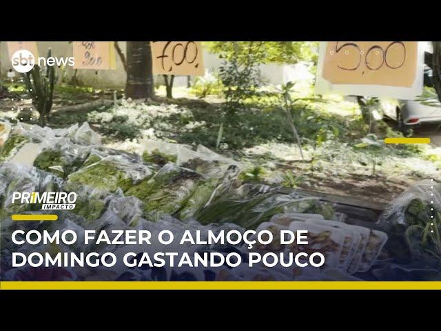 Socorro para Casa: Como fazer o almoço de domingo sem gastar muito | Primeiro Impacto (20/05/25)