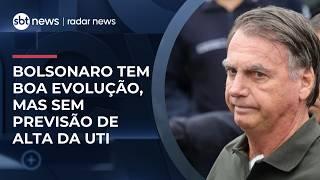 Bolsonaro tem boa evolução clínica e laboratorial e segue sem previsão de alta da UTI | #RadarNews