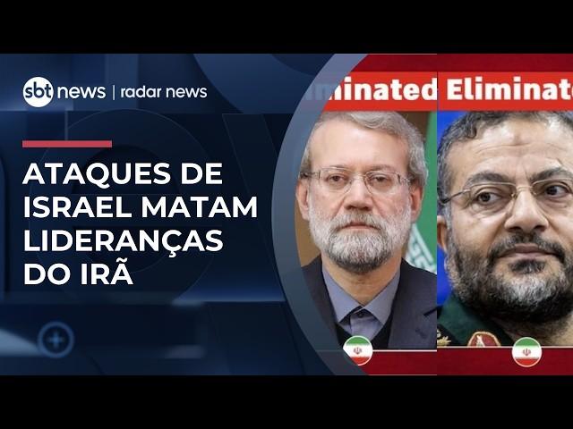 Israel diz ter matado chefe de segurança do Irã e líder da milícia Basij | #RadarNews