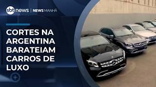 Cortes de impostos na Argentina barateiam carros de luxo | #NewsManhã