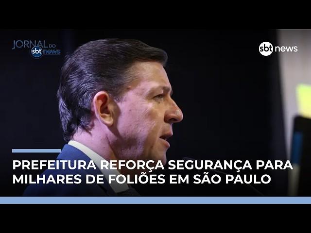 Gestão municipal de SP intensifica ações de segurança no pré-Carnaval | #NewsSábado