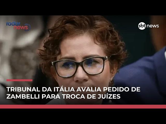 Tribunal da Itália avalia pedido de Zambelli para troca de juízes