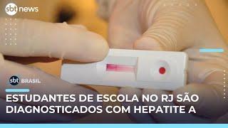 13 estudantes de escola pública em Duque de Caxias são diagnosticados com hepatite A | #SBTBrasil 