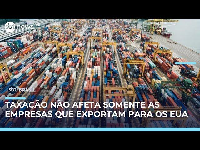 Cadeia produtiva é afetada por taxação e fornecedores se preocupam com crise | #SBTBrasil 