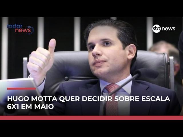 Câmara deve votar em maio PEC que acaba com a escala 6x1, diz Motta