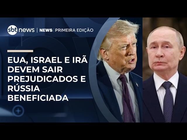 EUA, Israel e Irã devem sair prejudicados e Rússia beneficiada, diz estudo | #NewsPrimeiraEdição