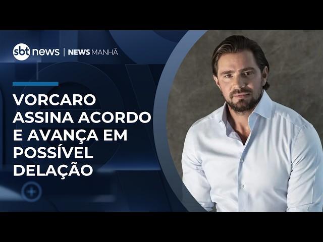 Daniel Vorcaro assina termo e avança em possível delação premiada | #NewsManhã