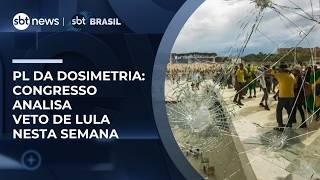Dosimetria: Governo e oposição contam votos para mater ou derrubar veto de Lula