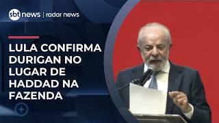 Lula confirma Durigan na Fazenda e atribui obras de SP a verba federal | #RadarNews