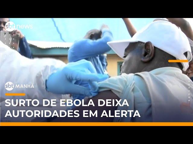 Surto de ebola deixa 15 mortos e preocupa autoridades na República Democrática do Congo | #SBTManhã