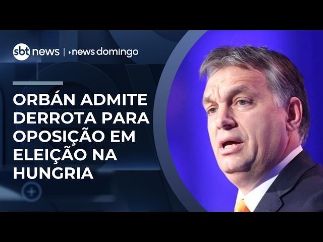 Oposição comemora e diz que Orbán admitiu derrota nas eleições na Hungria | #NewsDomingo