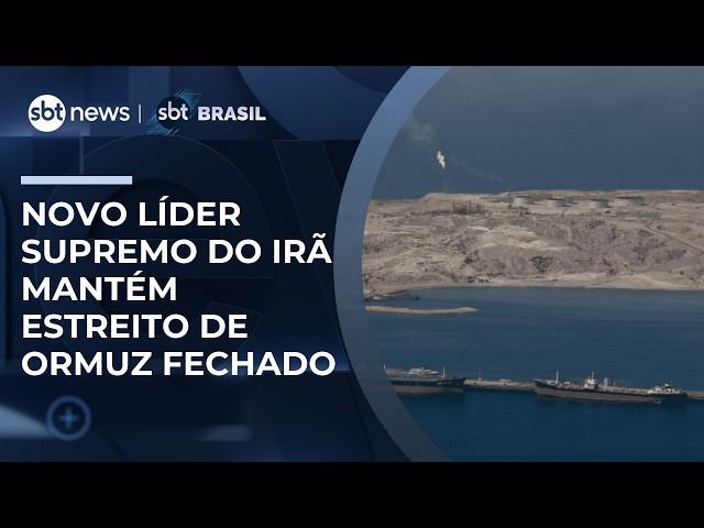 Novo líder supremo do Irã mantém Estreito de Ormuz fechado e preço do barril dispara