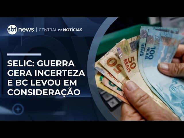 Guerra gera incerteza e Banco Central levou em consideração, avalia economista | #CentraldeNotícias