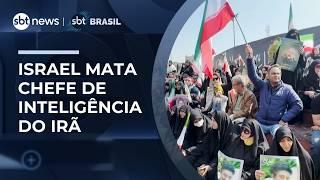 Guerra Oriente Médio: Israel anuncia morte de chefe de Inteligência do Irã 