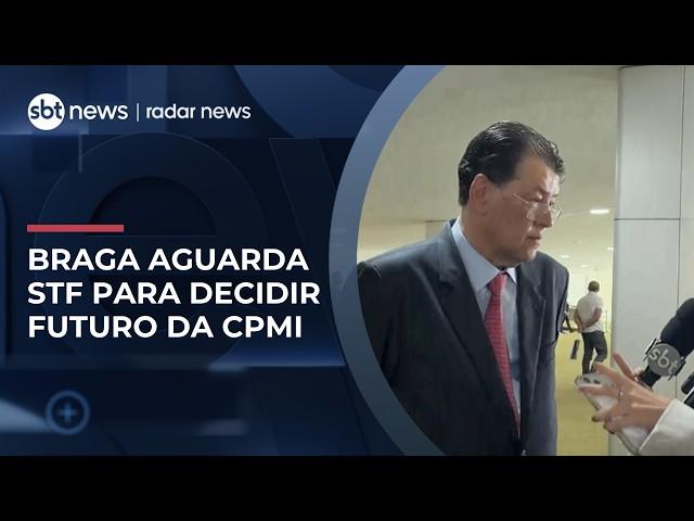Eduardo Braga aguarda STF para decidir futuro da CPMI do INSS | #RadarNews