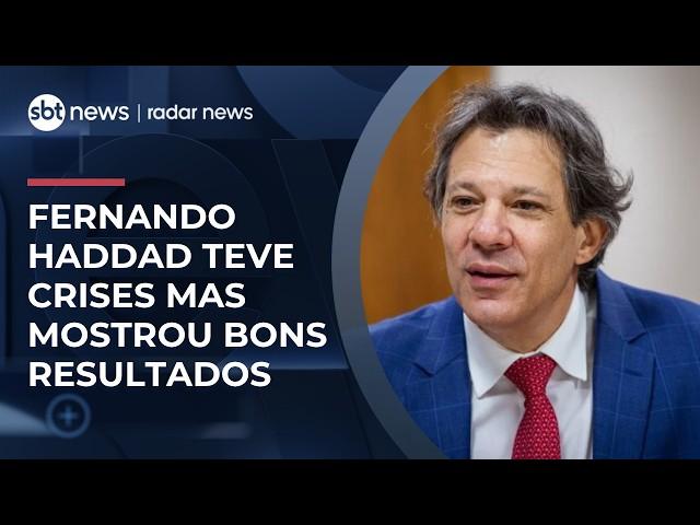 Haddad enfrentou crises e teve bons resultados, avalia economista |  #RadarNews