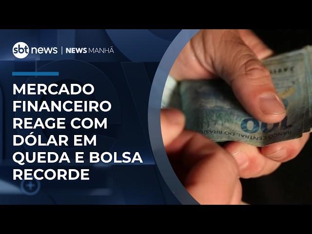 Dólar no menor nível em 2 anos e bolsa em alta animam mercado | #NewsManhã