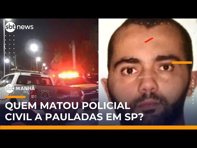 Polícia ouve suspeitos de matar policial civil a pauladas em SP | #SBTManhã