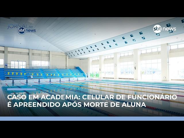 Polícia apreende celular em investigação de morte em piscina | #JornaldoSBTNews