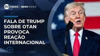 Trump ameaça tirar EUA da OTAN e eleva tensão global; especialista analisa | #NewsManhã