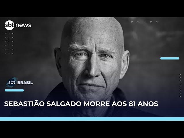 Morre Sebastião Salgado, o maior fotógrafo brasileiro, aos 81 anos | SBT Brasil (23/05/25)