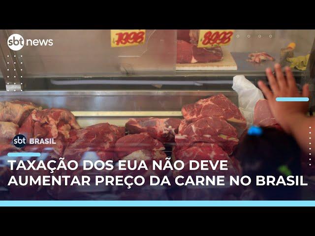 Preço da carne deve permanecer estável no Brasil após tarifaço dos EUA | #SBTBrasil