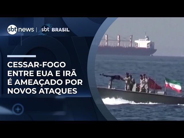 Novos ataques no Estreito de Ormuz ameaçam cessar-fogo entre EUA e Irã